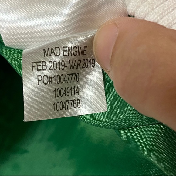 Nickelodeon Jojo’s Closet Sequin Faux Leather Varsity Jacket Size Girls XL 14 16 - Picture 8 of 9